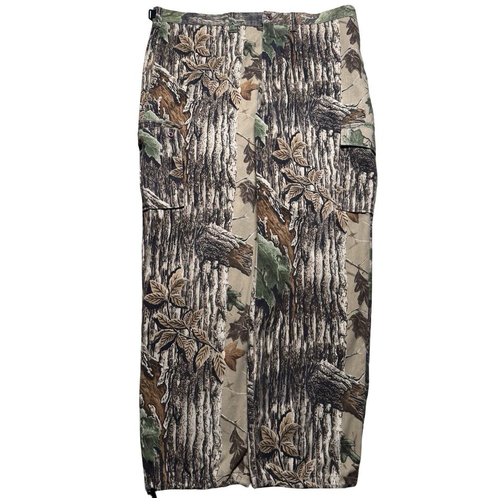 Vintage Woolrich Pants Mens XL Wool Cargo Advantage Camo Hunting 90s